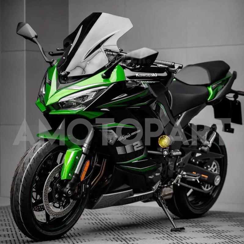Amotopart 2020-2025 Kawasaki Z1000SX Ninja 1000SX/1100SX Black Green Grey Fairing Kit