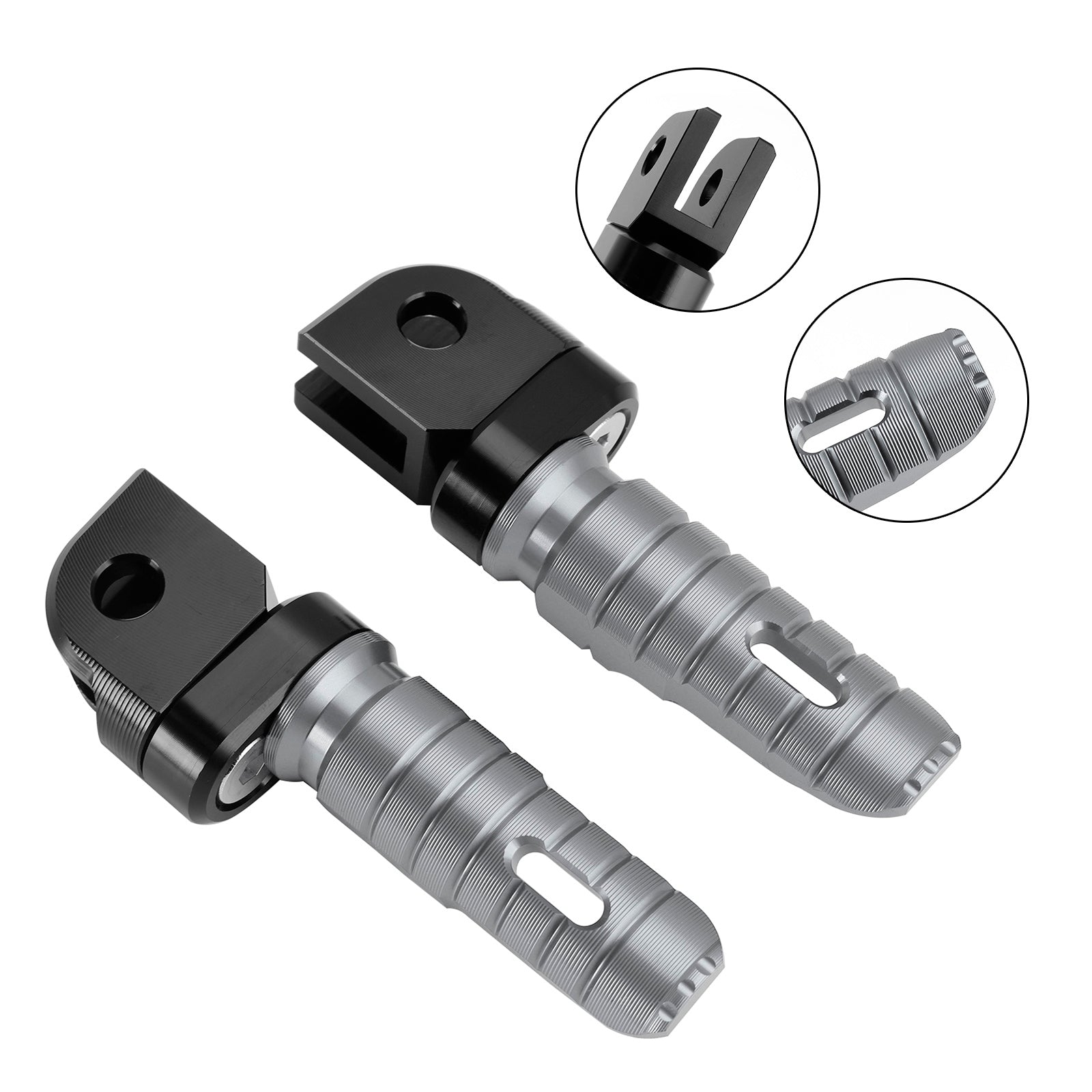 KAWASAKI ZX-4R ZX-4RR 24-25 NINJA 400 18-24 Front Footrests Foot Pegs