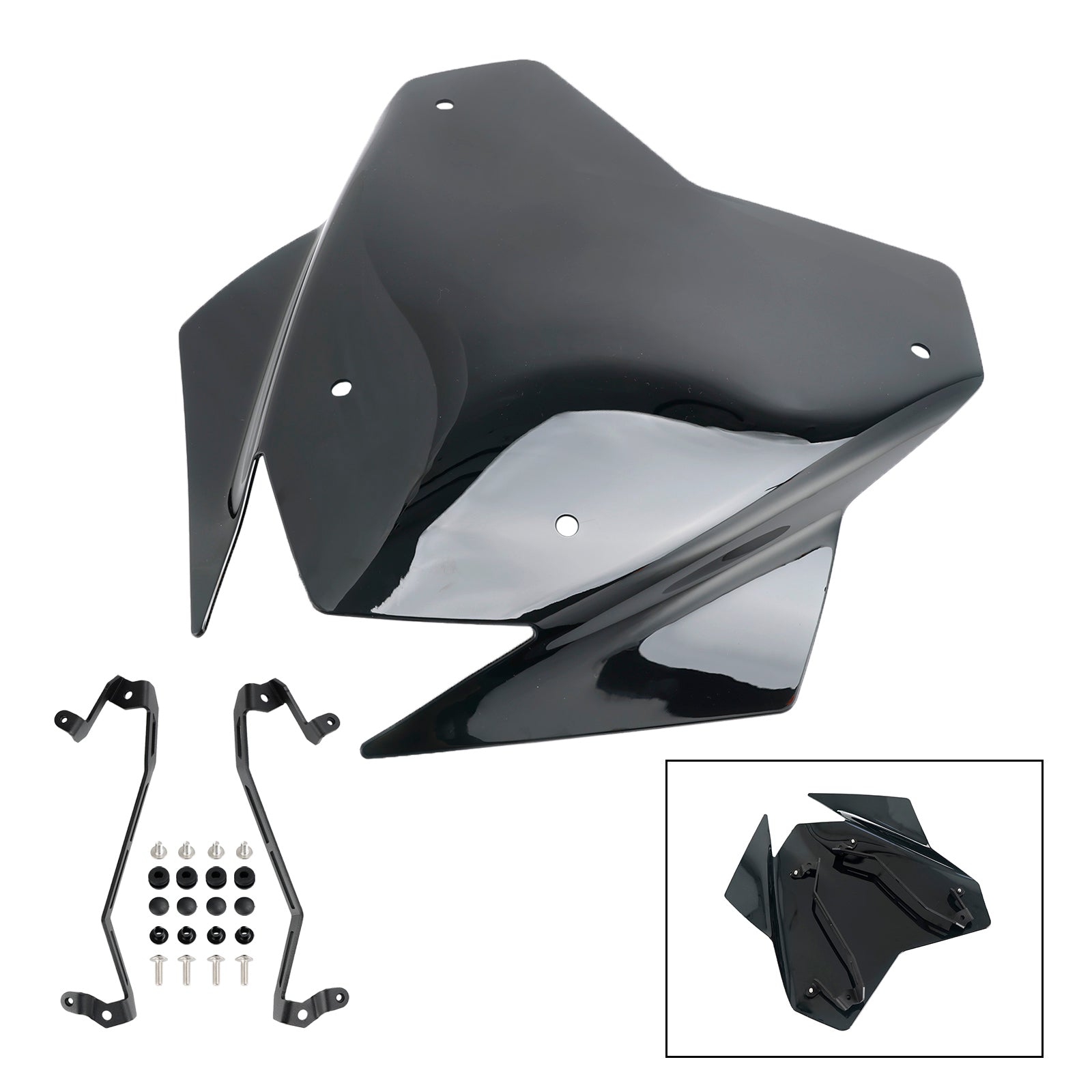 En pare-brise Ajustement pour Ducati Multistrada V4/S/S Sport 2021-2023