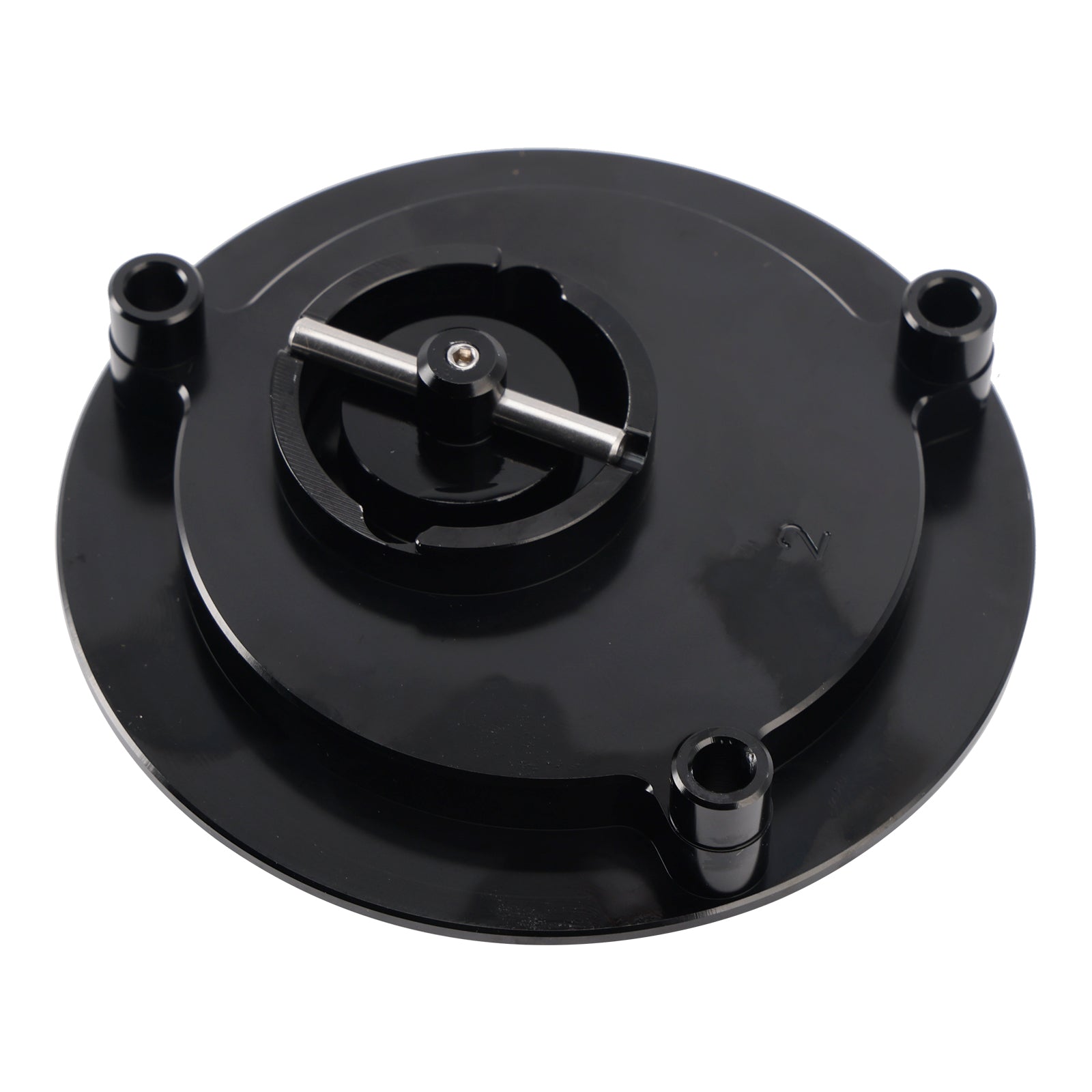 Yamaha FZ1 FZ6 FZ8 YZF R1 R6 R3 FZR 750 CNC Black Keyless Fuel Filler Cap