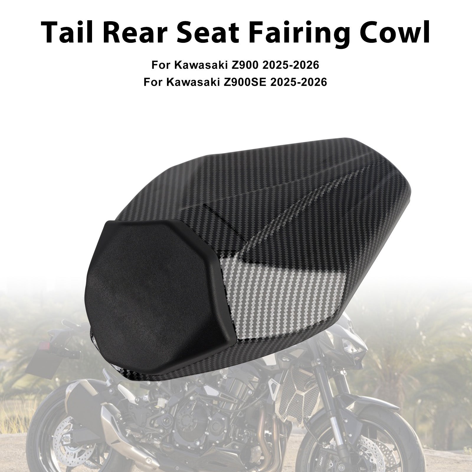 Kawasaki Z900 Z900SE 2025-2026 Tail Rear Seat Fairing Cowl