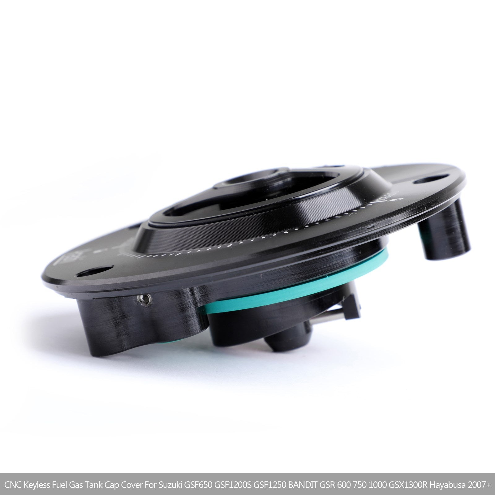 07-18 Suzuki GSX1300R Hayabusa CNC Keyless Fuel Gas Tank Cap Gold