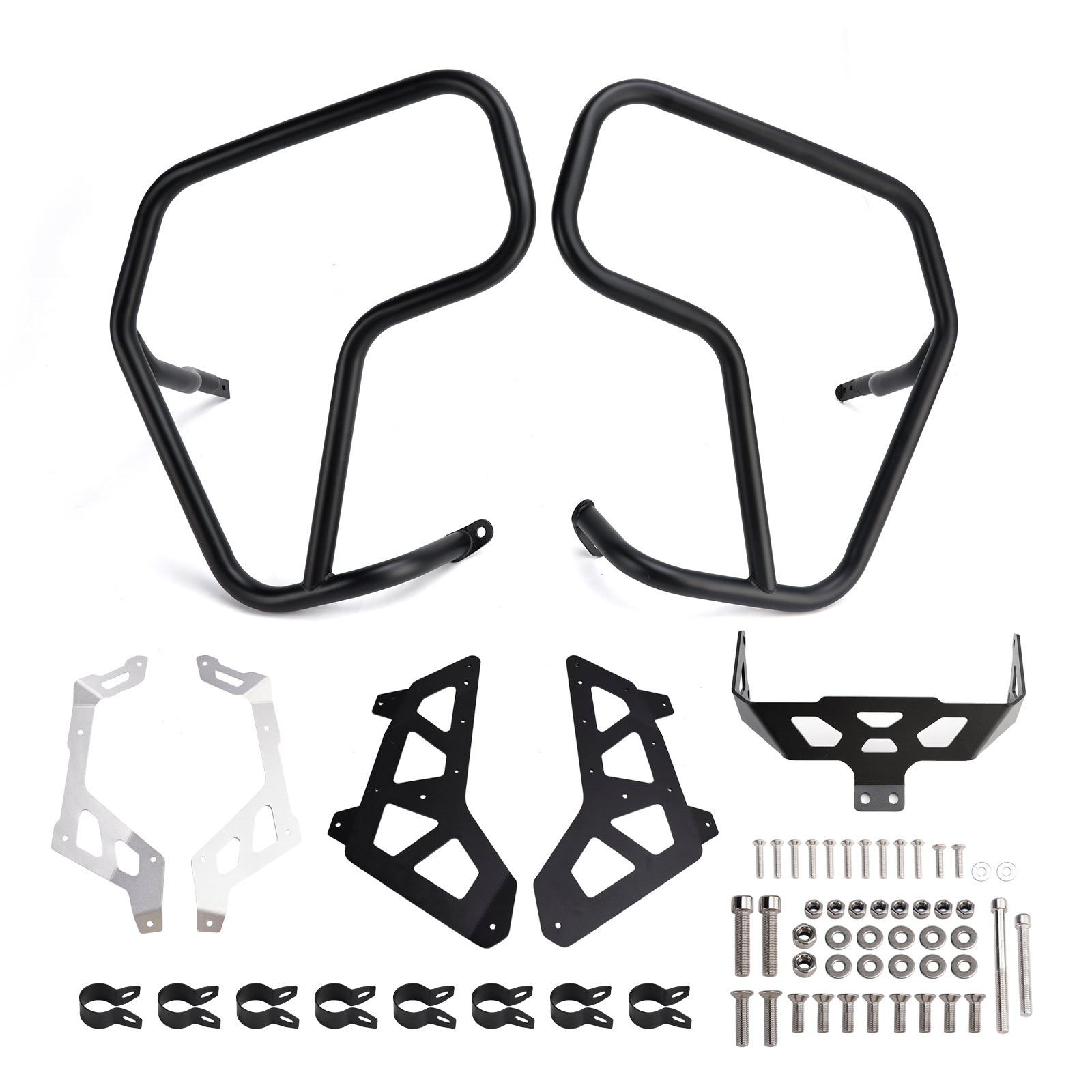 2024-2026 Adv Bmw R1300Gs Lower Engine Guard Frame Crash Bar Steel Fit Black
