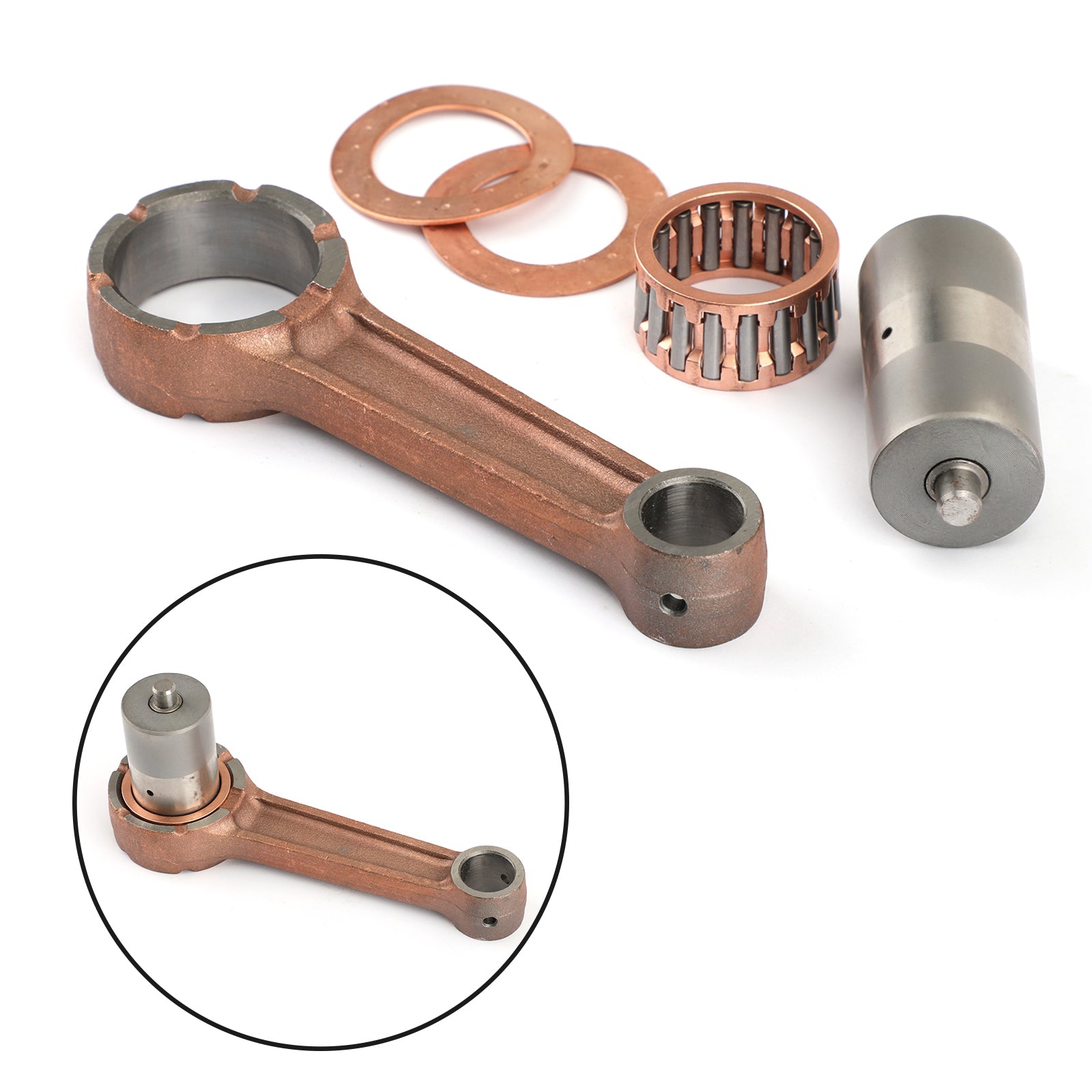 Motor Crank Connecting Rod Kit til Suzuki 12161-38201 GN DR TU GZ SP LT 250 EF