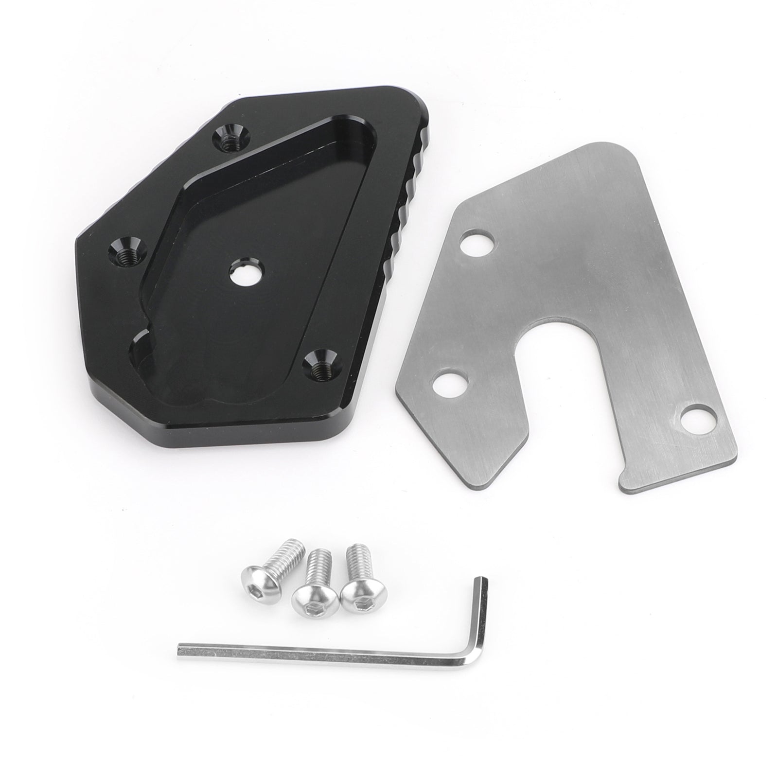 SUZUKI DL650 V-STROM 650 12-19 CNC Kickstand Side Stand Plate Extension Pad