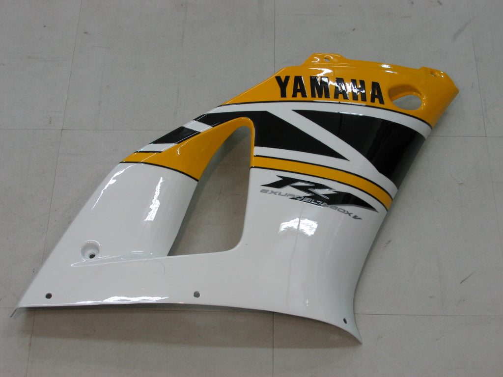 Amotopart 1998-1999 Yamaha YZF 1000 R1 Jaune&Kit de carénage noir