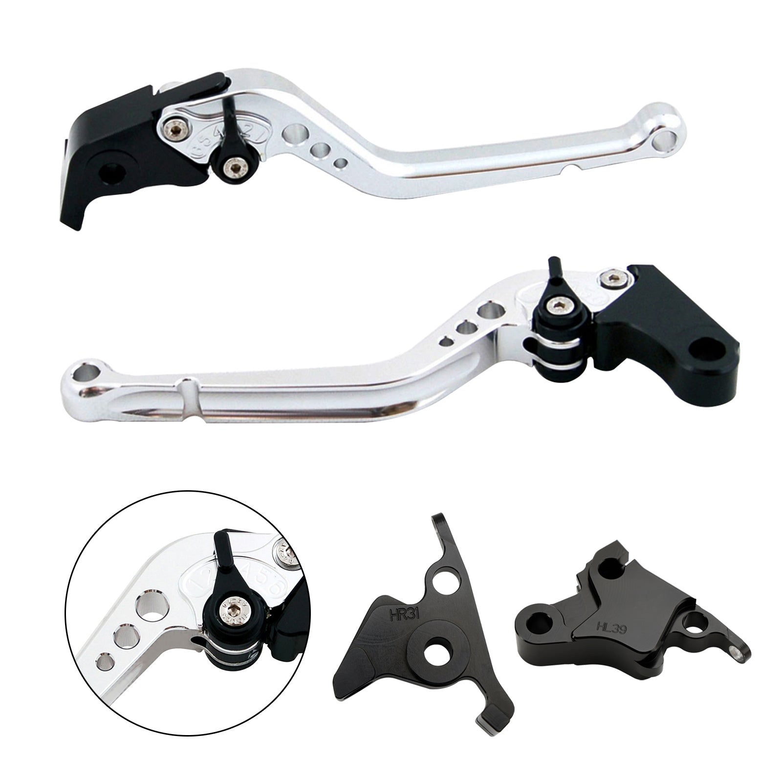 23-24 CFMOTO 450SS 450SR 21-23 450NK Long Clutch Brake Lever