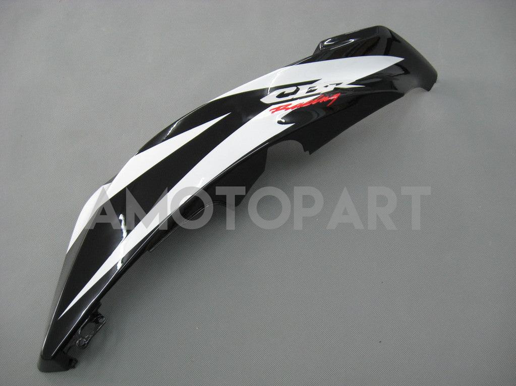 Amotopart Honda 2007-2008 CBR600RR White Black Fairing Kit