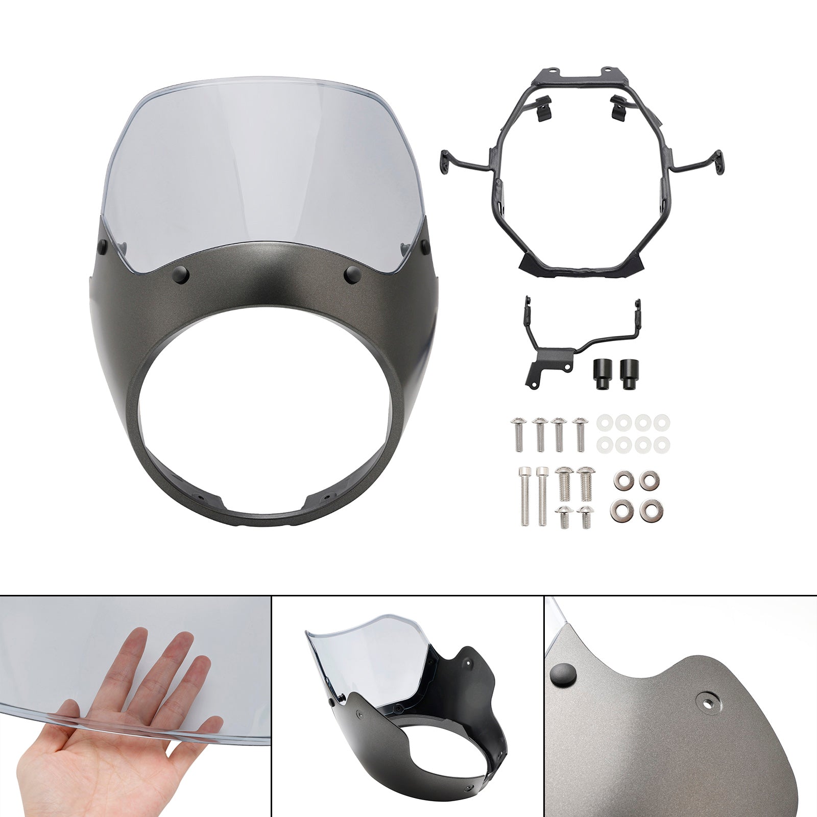 2023-2024 Honda GB350 GB350S vindrutan vindruta strålkastare