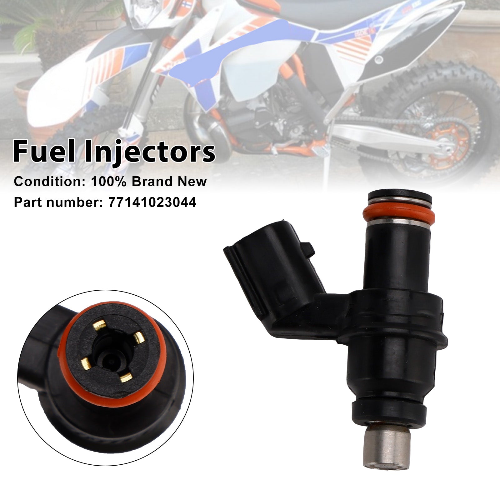 2011-2012 250 EXC-F XCF-W SX-F Fuel Injectors 77141023044