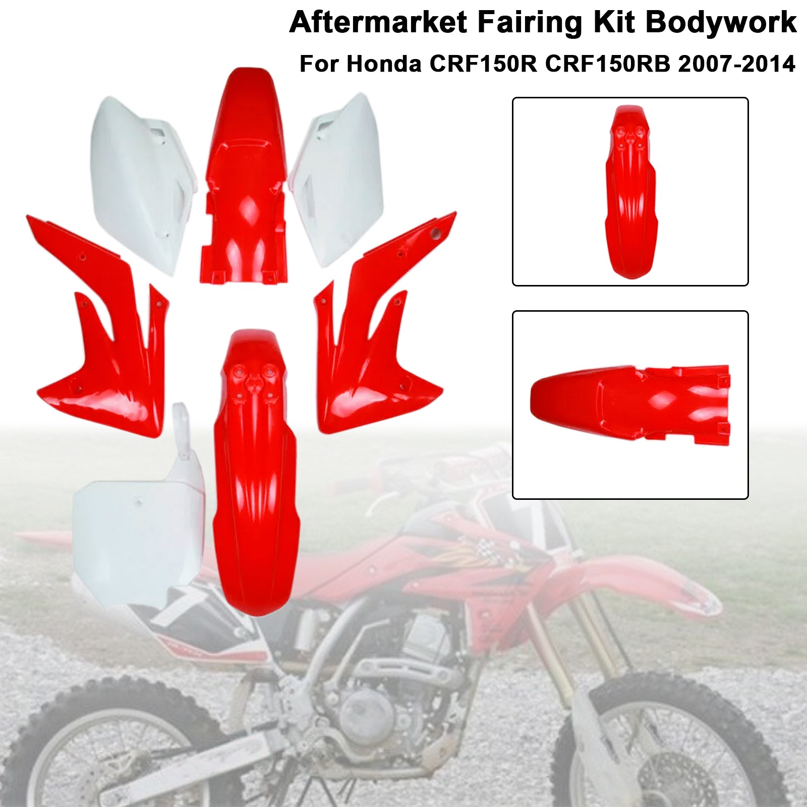 Amotopart 2007-2014 Honda CRF150R CRF150RB Fairing Kit