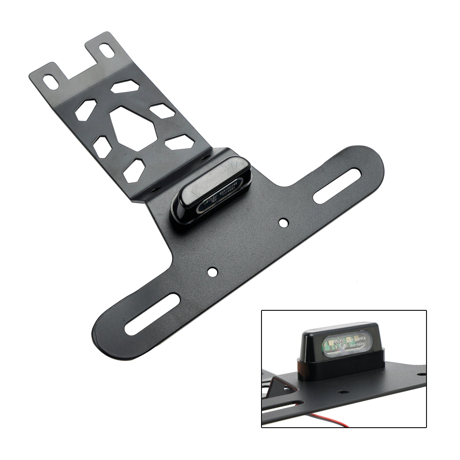 22-24 Hunter 350 License Plate Holder Bracket