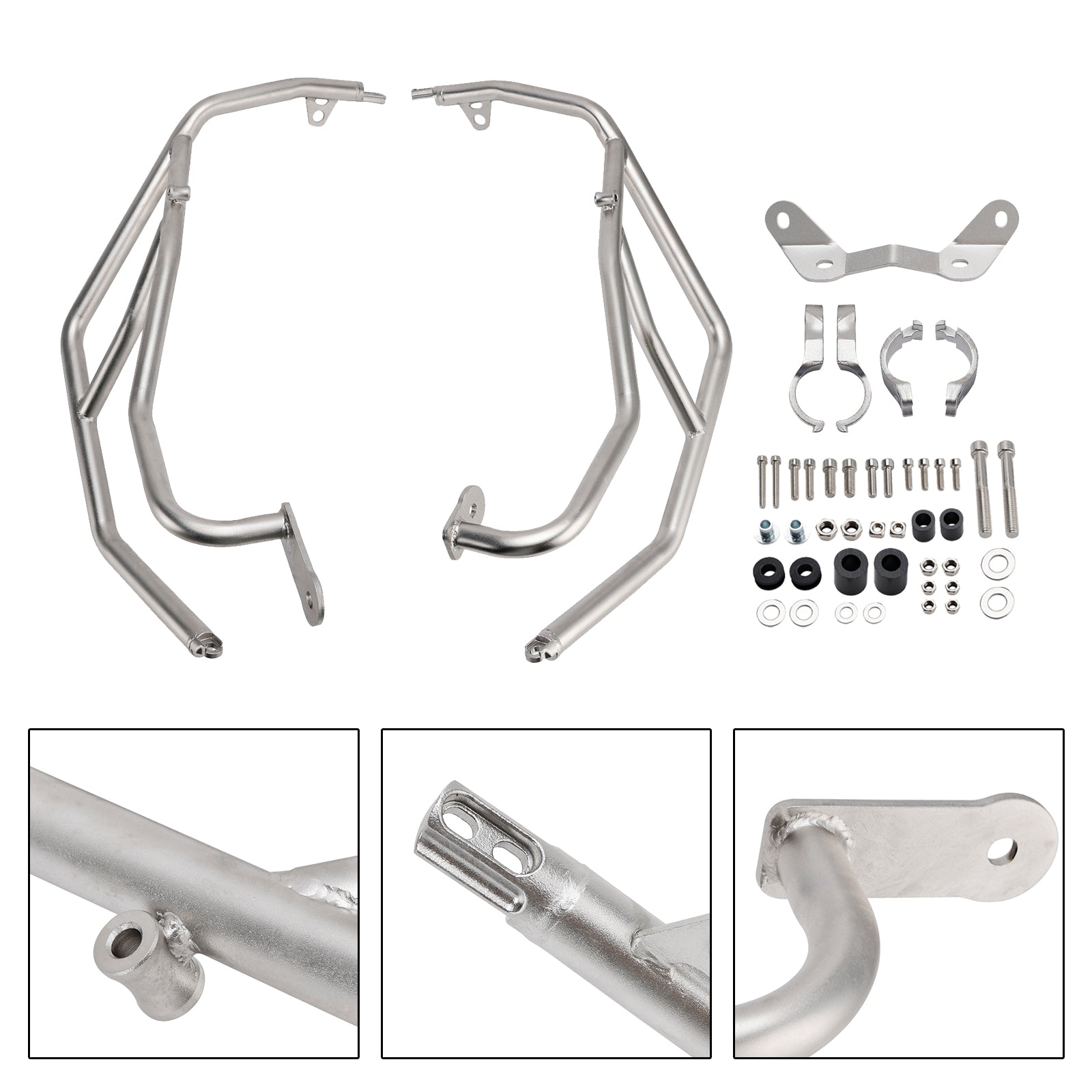 Bmw S1000Xr M1000Xr 24-25 Crash Bar Upper Engine Guard Steel Frame Black