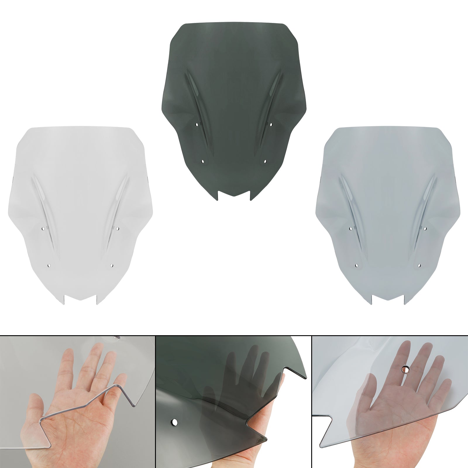 22-23 Kawasaki Versys 650 voorruit voorruiten