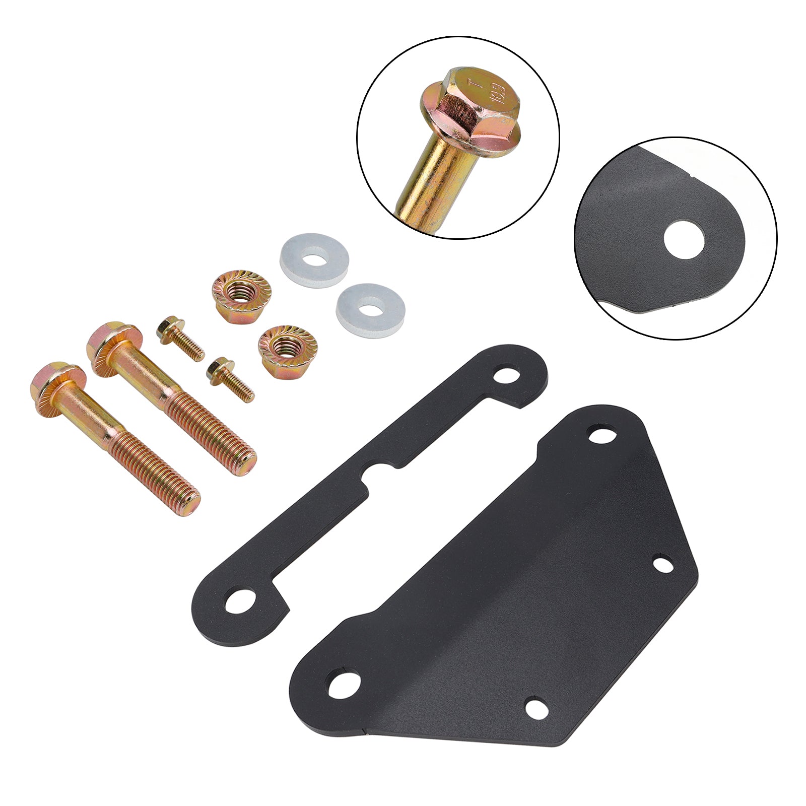 Kawasaki Krx 1000 Front Shock Mount Brackets Plate Kit Verstärkungshalterungen