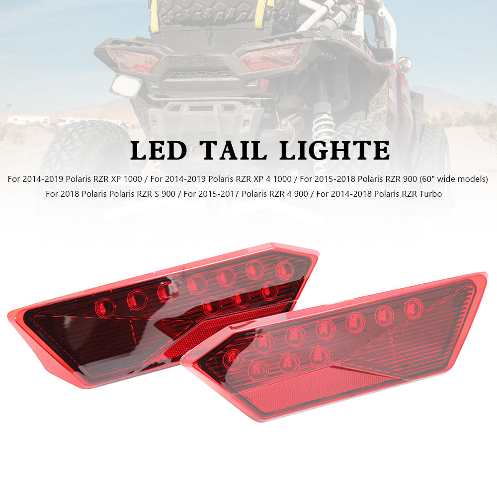 14-19 ポラリス RZR ターボ 1000 XP 900 S LED テールライト 2412341 2412342