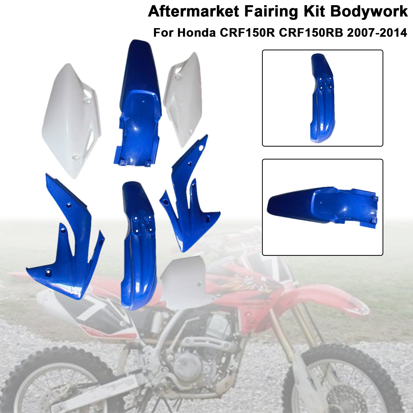 Amotopart 2007-2014 Honda CRF150R CRF150RB Fairing Kit