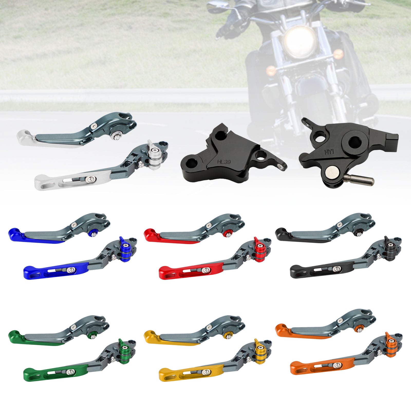 2021-2024 CFMOTO 700CL-X Heritage Adjustable Clutch Brake Lever