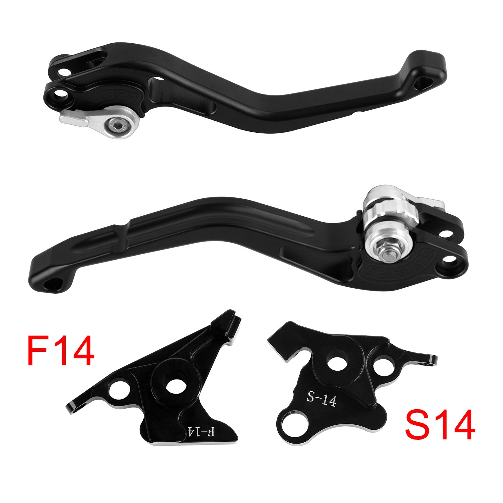 Suzuki GSF650 GSXR1300 DL1000 Silver NEW Short Clutch Brake Lever