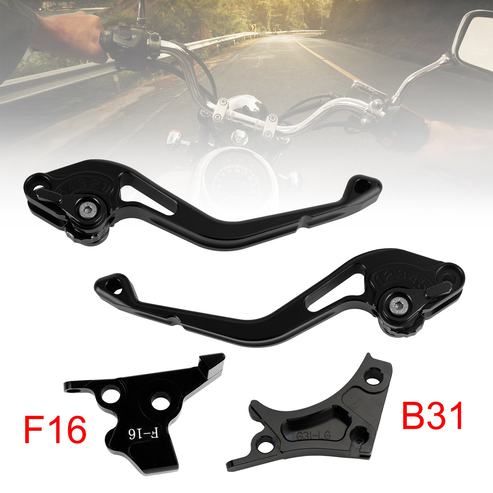 2017-2018 sort BMW G310R G310GS NY kort koblings bremsegreb