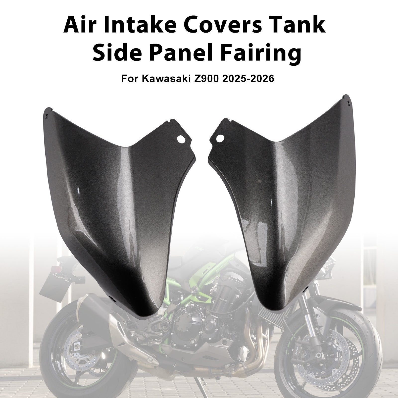 2025-2026 Kawasaki Z900 Air Intake Covers Tank Side Panel Fairing