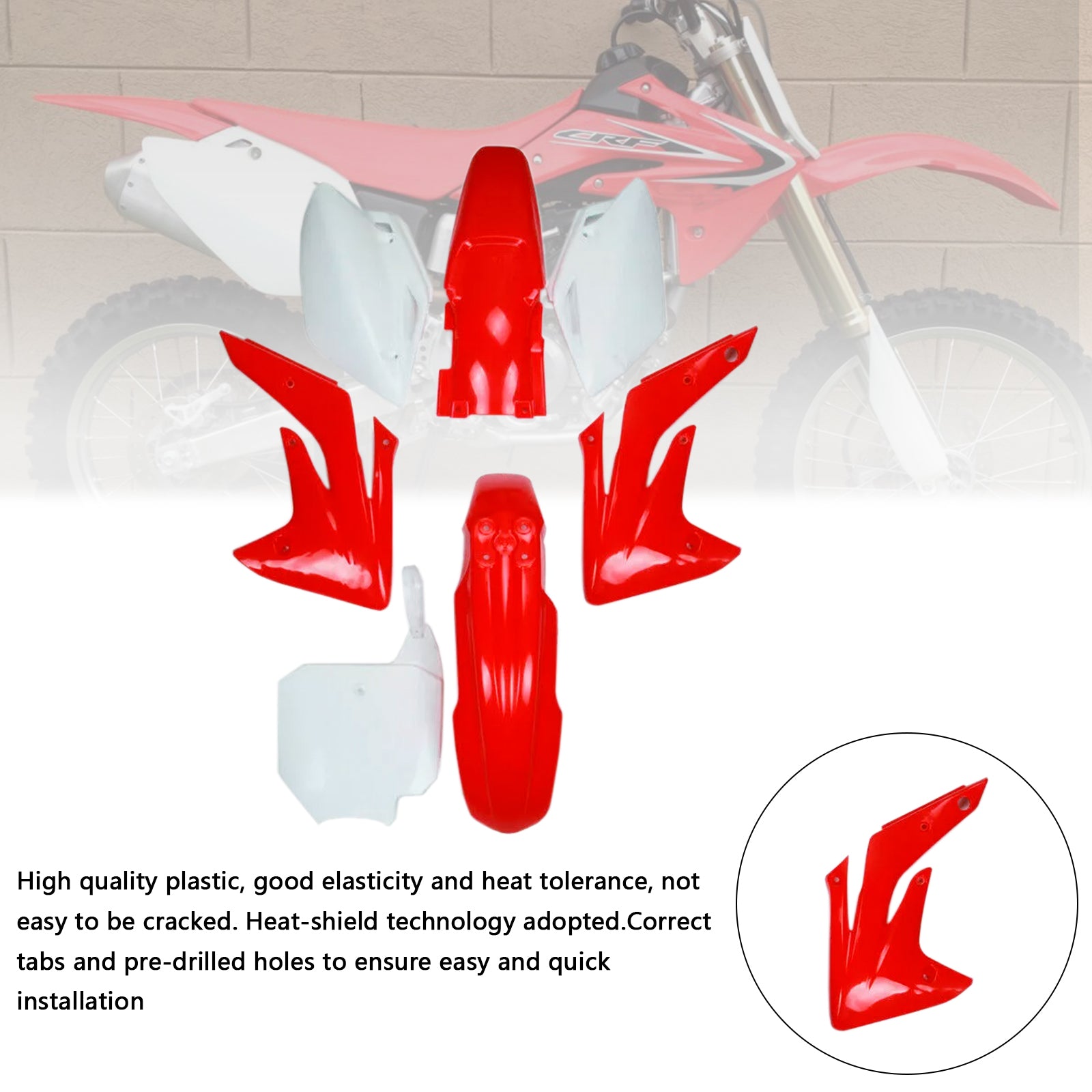 Amotopart 2007-2014 Honda CRF150R CRF150RB Fairing Kit