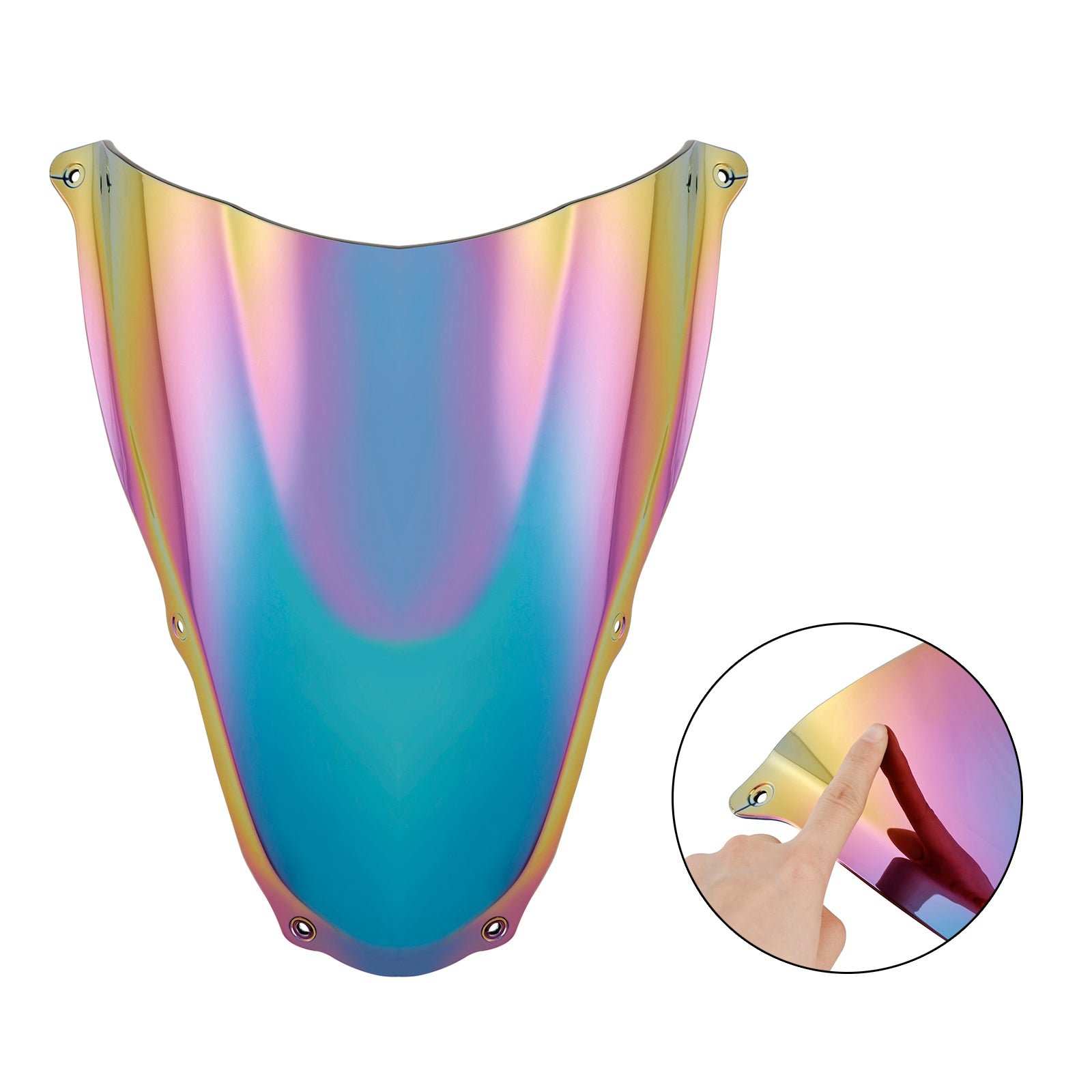 06-10 ヤマハ RS125 ABS オートバイ フロントガラス フロント スクリーン