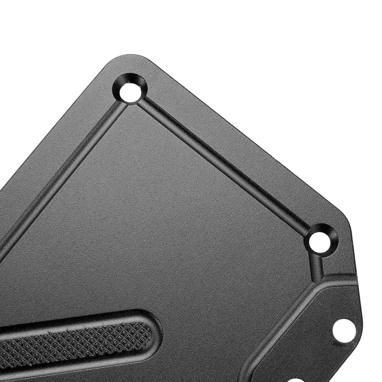 22-23 Aprilia SR GT200 SR GT125 Black Footboard Foot Rest Peg Pedal Plate