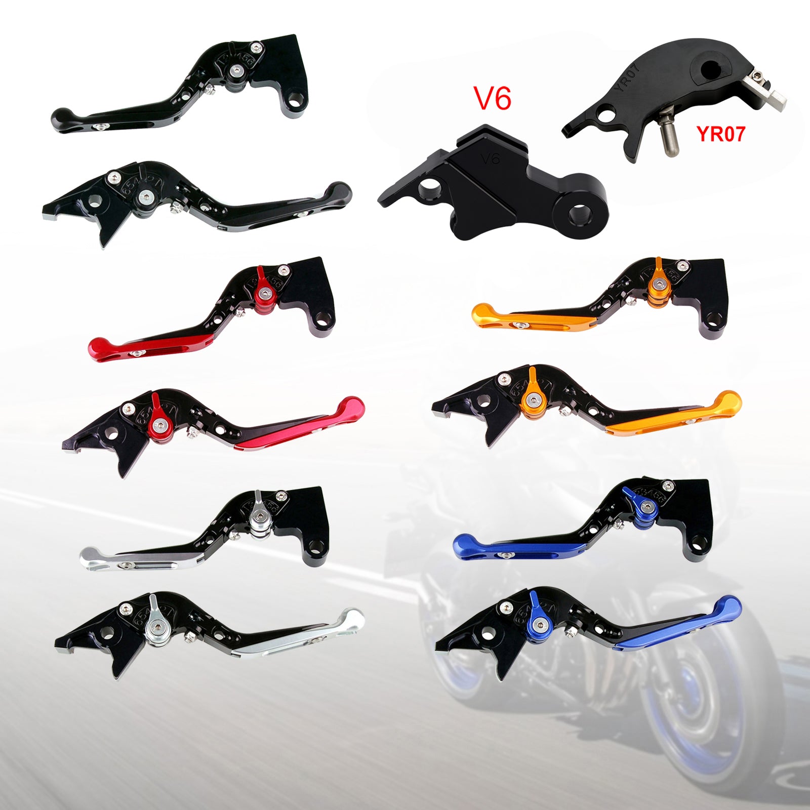 24-25 YAMAHA XSR900 XSR900GP MT-09 MT-09SP Adjustable Clutch Brake Lever