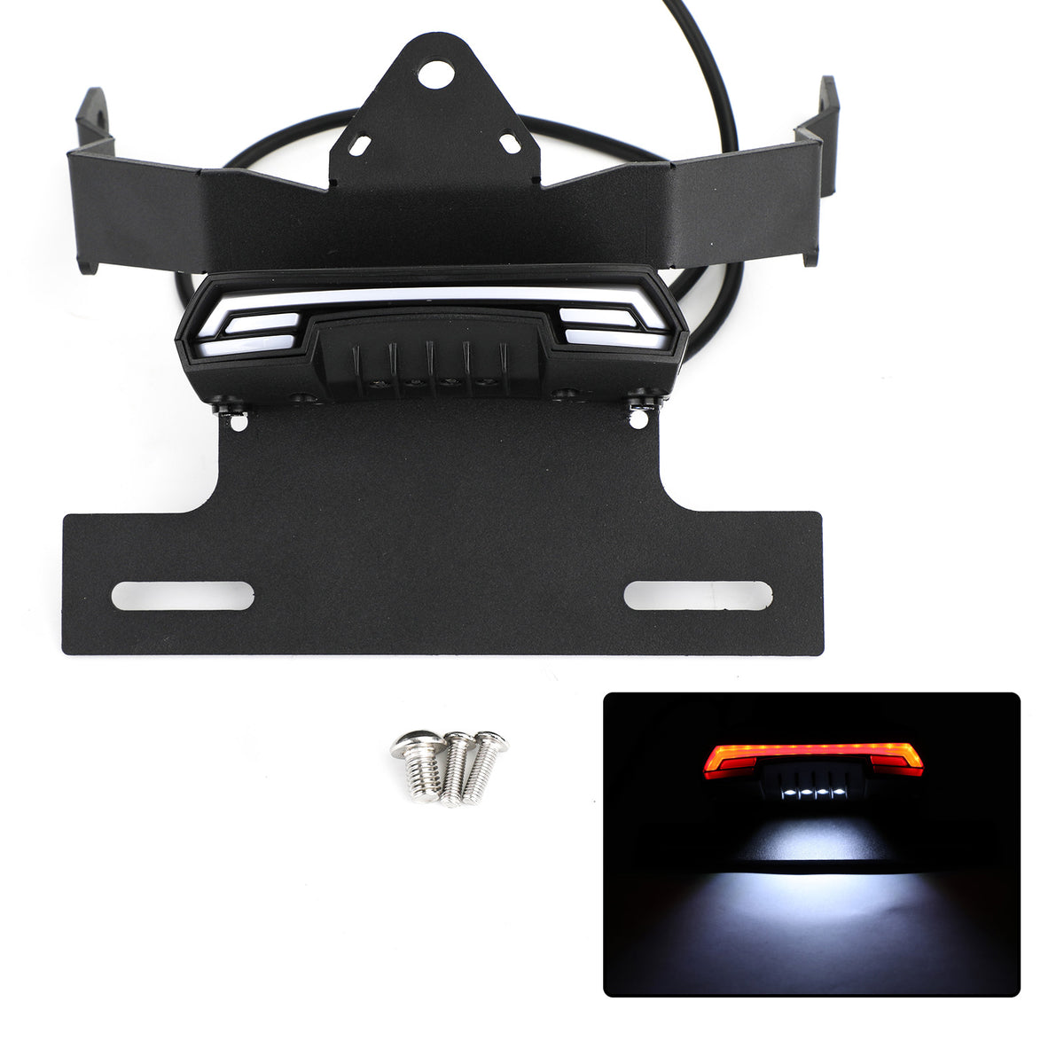 2015-2020 Kawasaki Vulcan S/Cafe Nummerpladeholder Rammebeslag