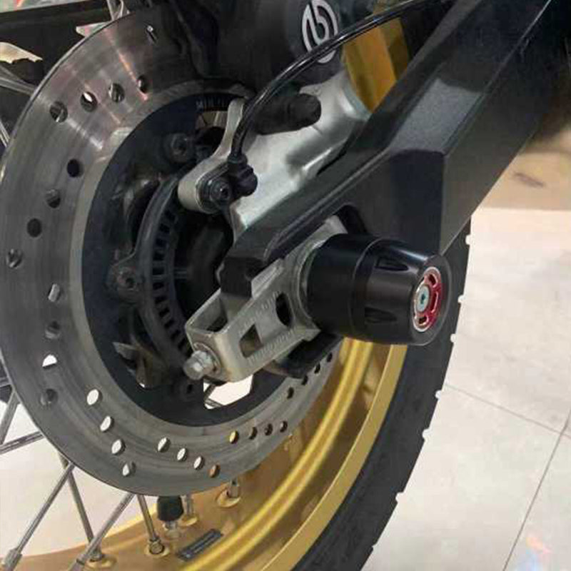 Ducati Scrambler All Models Rear Axle Fork Sliders Crash Bobbins Red