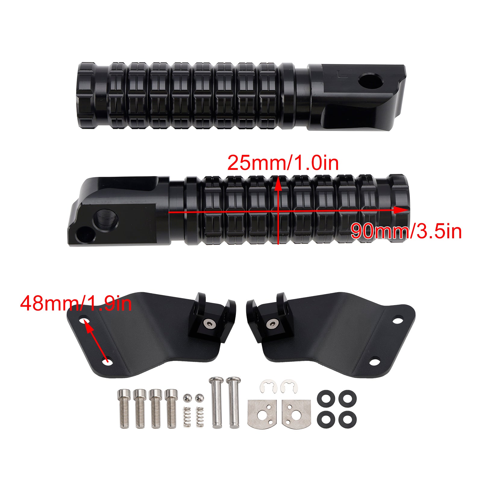 Honda CT125 Hunter Cub Trail 125 21-24 JA55/JA65 Rear Footrests Foot Peg