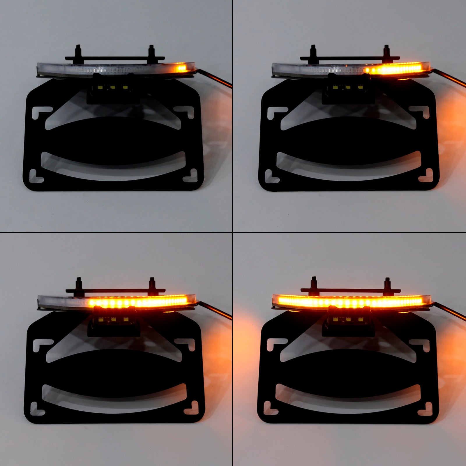 21-24 BMW S1000RR License Plate Holder Frame Bracket