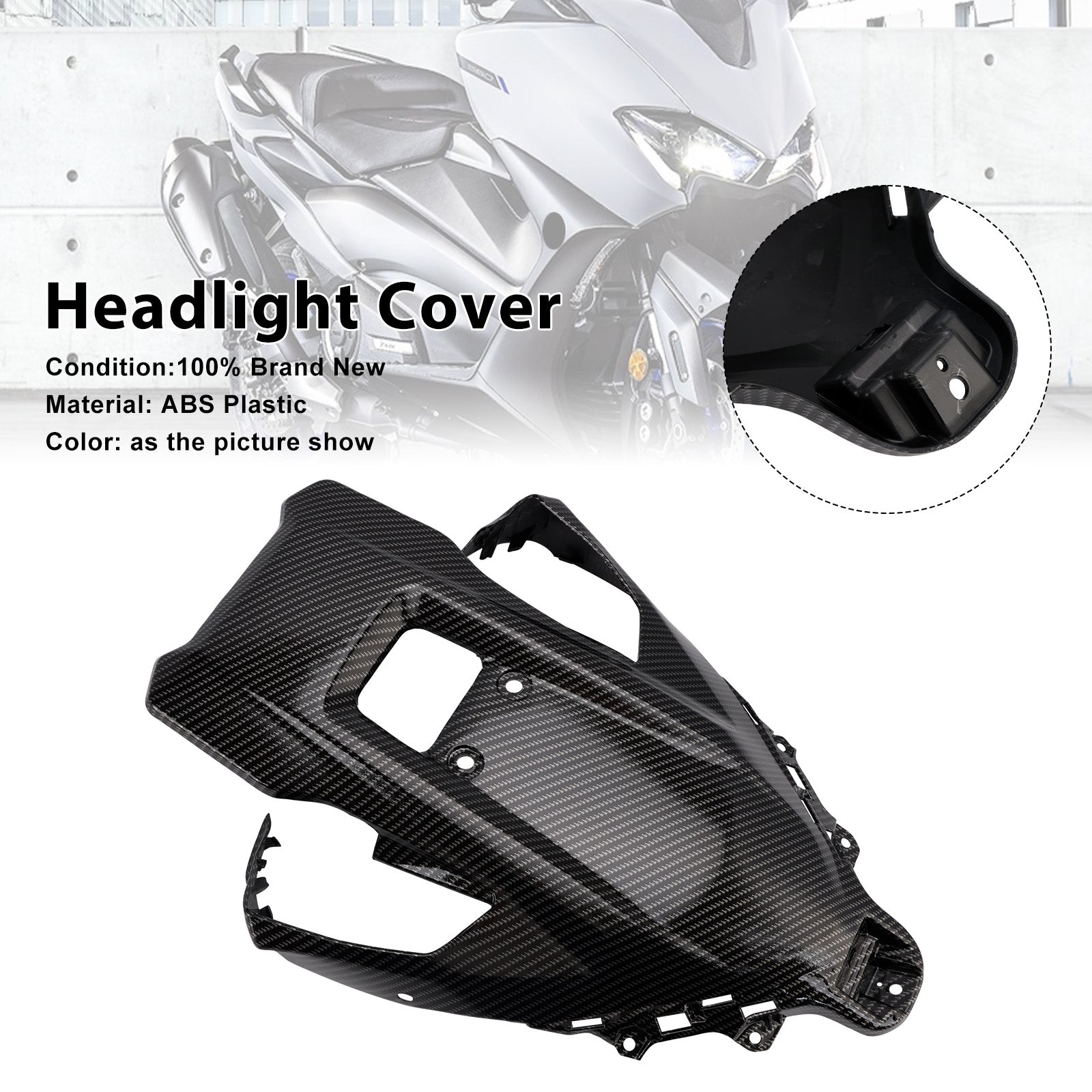 2025-2026 Yamaha T-MAX 560 Front Nose Headlight Cover Fairing