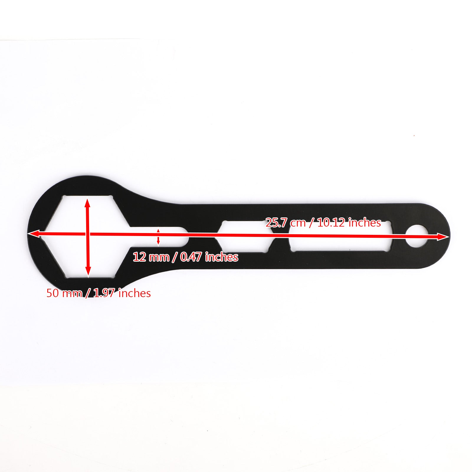 Gaffelhette skiftenøkkel 50mm kammer for Husqvarna 125 250 300 350 450 501 Front Rebuild