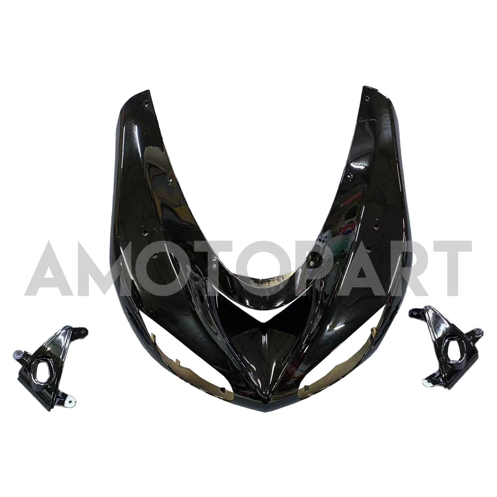 Amotopart 2006-2007 Kawasaki ZX10R Schwarzverkleidungskit