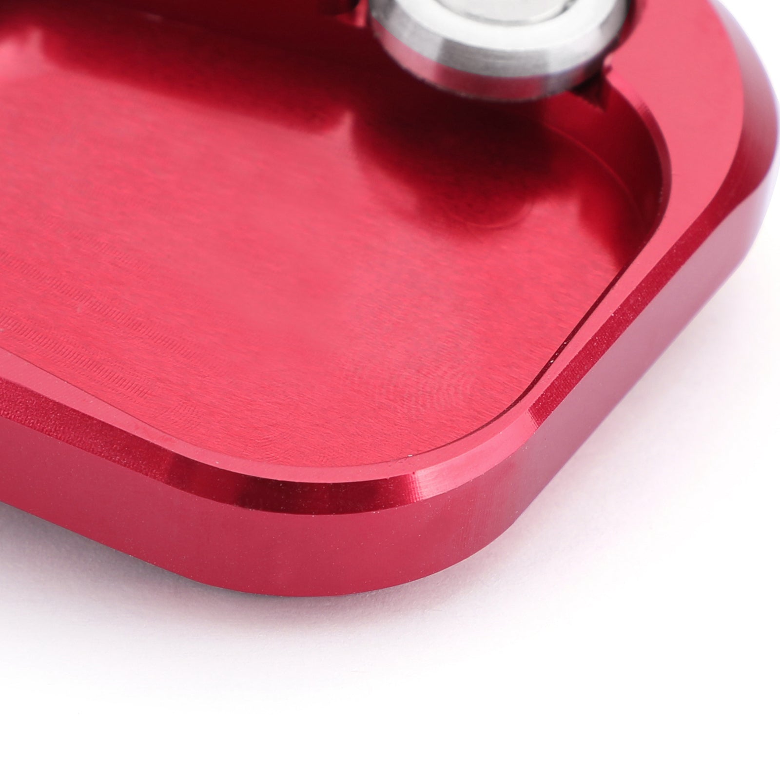 17-18 Honda CBR250RR Kickstand Side Stand Extension Enlarger Pad Red
