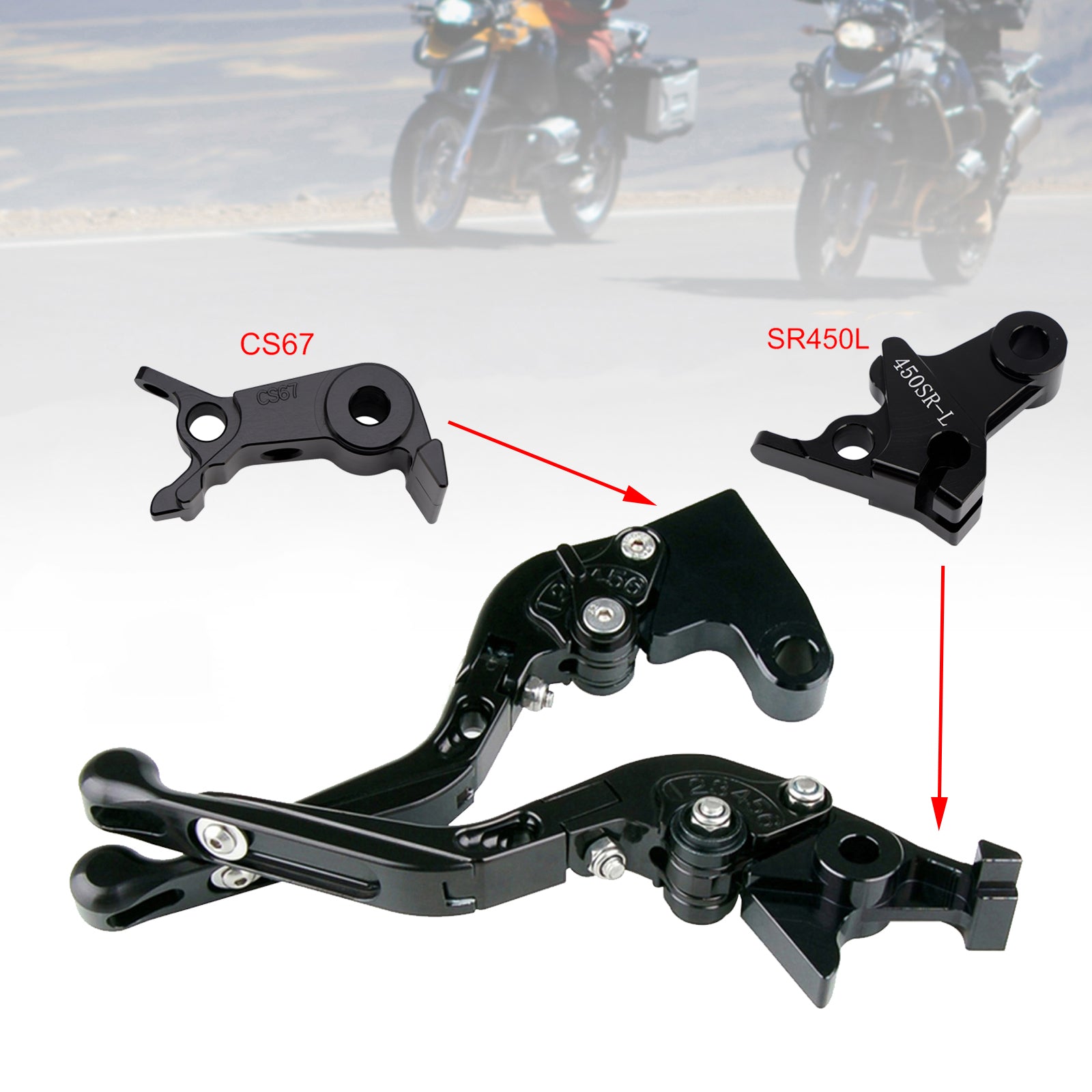 2024-2026 VOGE DS900X 900DSX Adjustable Clutch Brake Lever