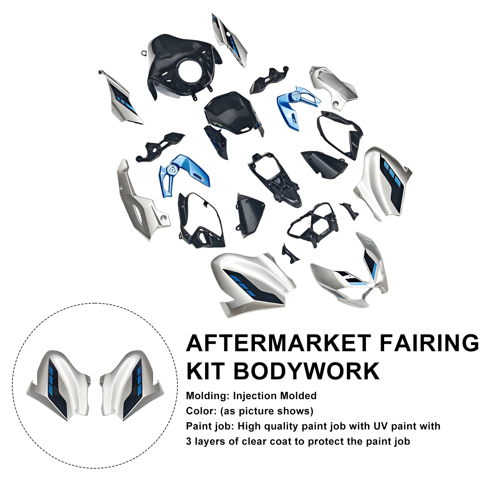 Amotopart 2025–2026 Kawasaki Z900 Verkleidungsset-Kollektion