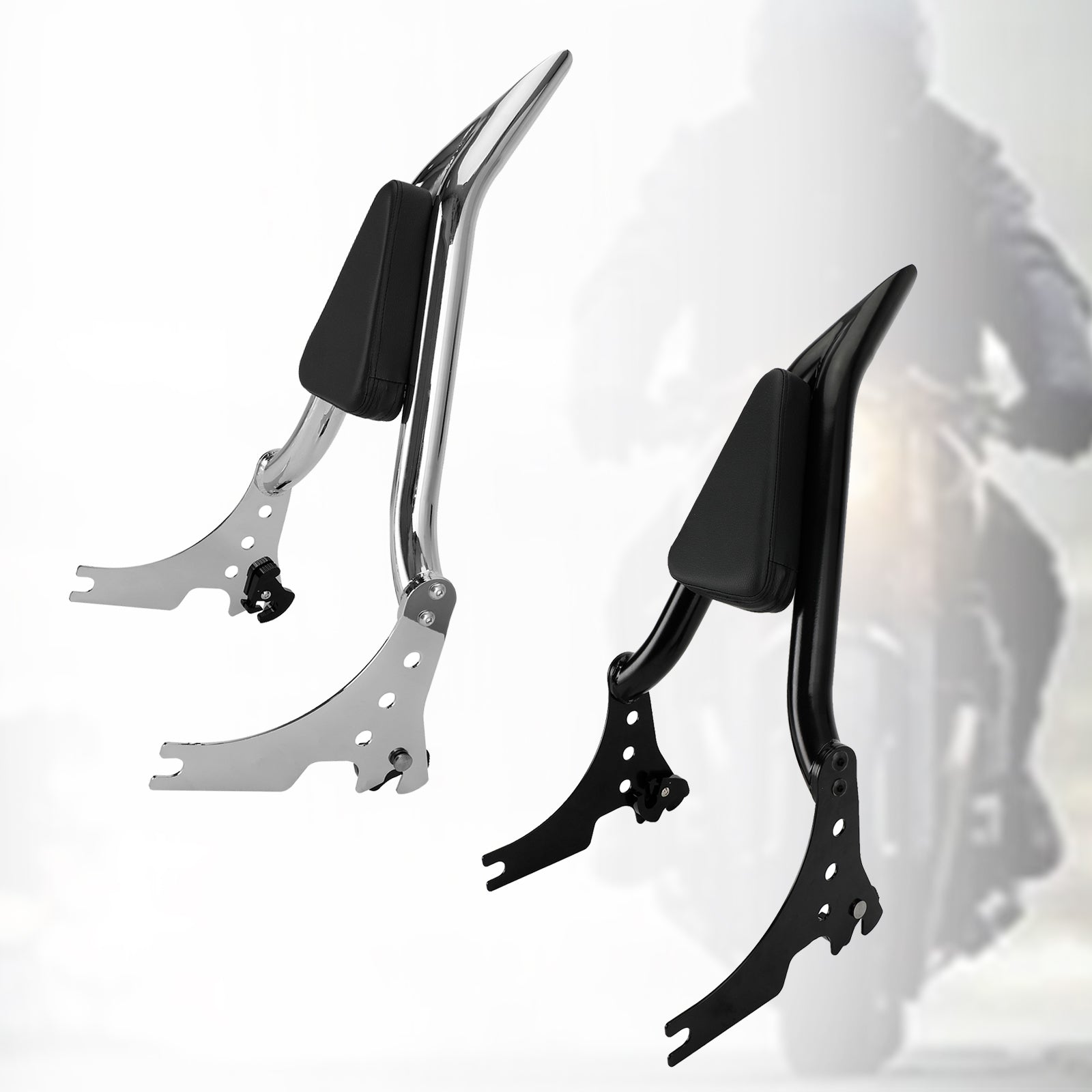 04-20 スポーツスター Xl883 C/R Xl1200r Xlh883 Xlh1200 助手席バックレスト