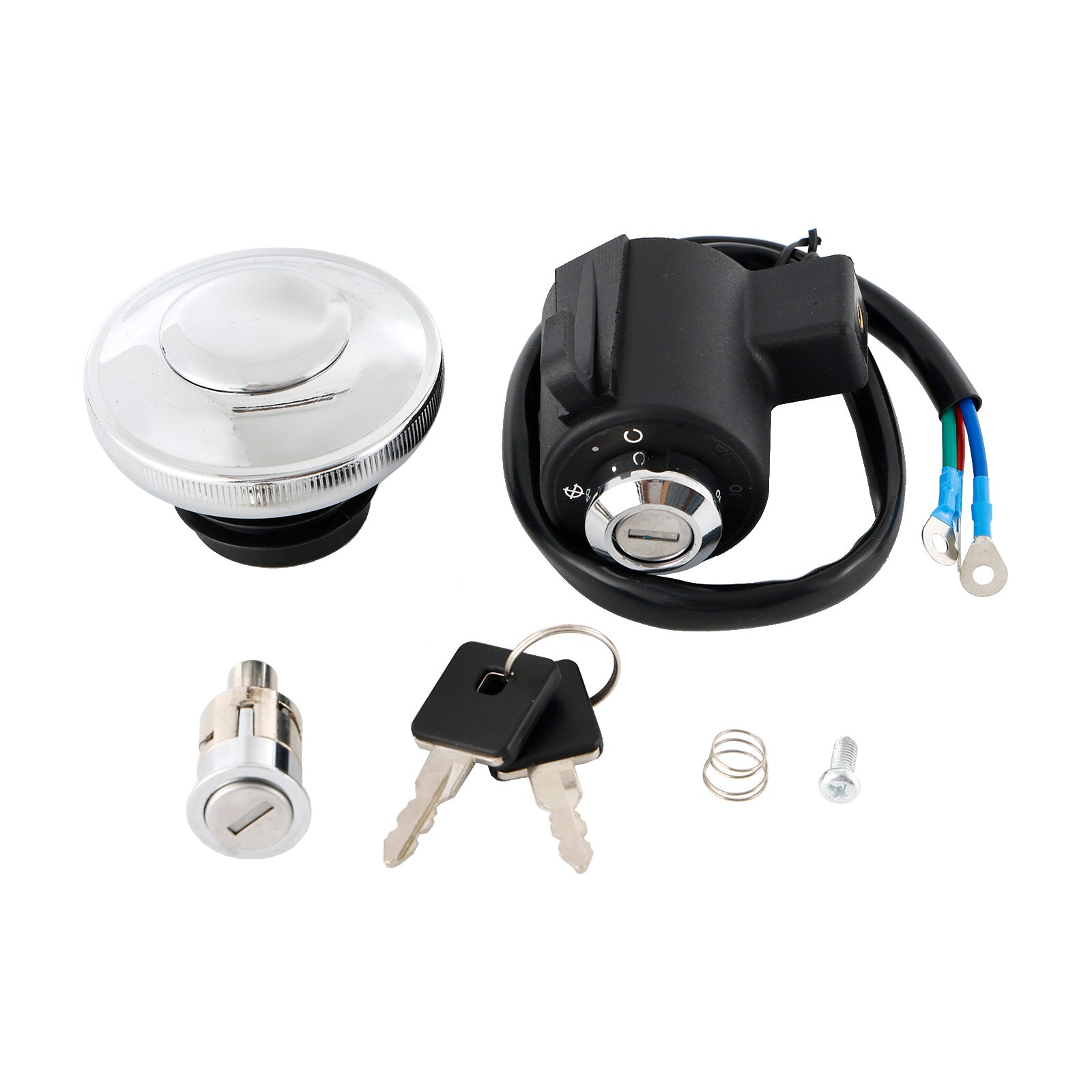 Interruttore di accensione del tappo del serbatoio del carburante per XL 883L/N/R 1200C/CP/N/X XR1200X 1991-2011