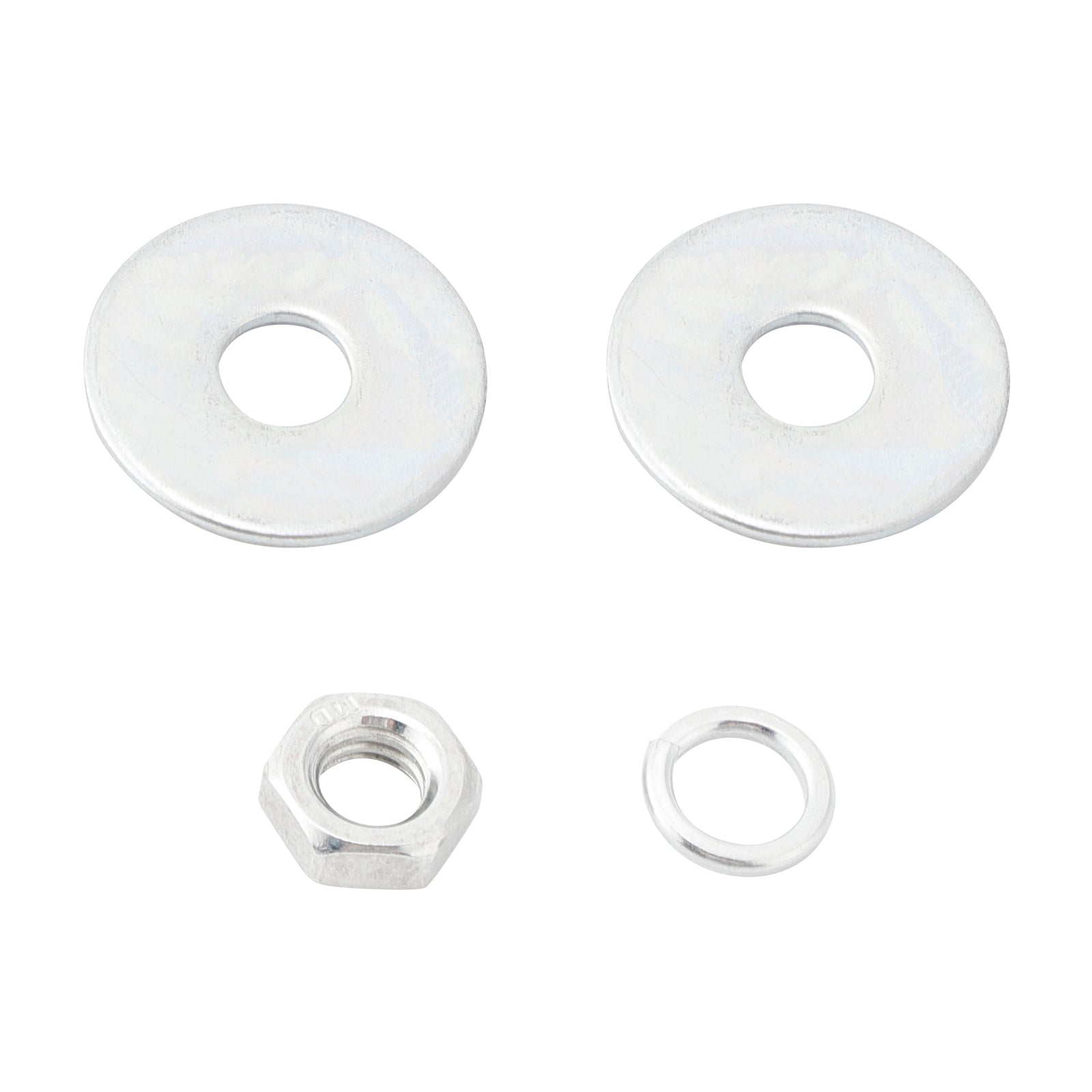 2x Custom DICE License Plate Bolt Screw Yellow Plastic Motorcycle Chopper Bobber