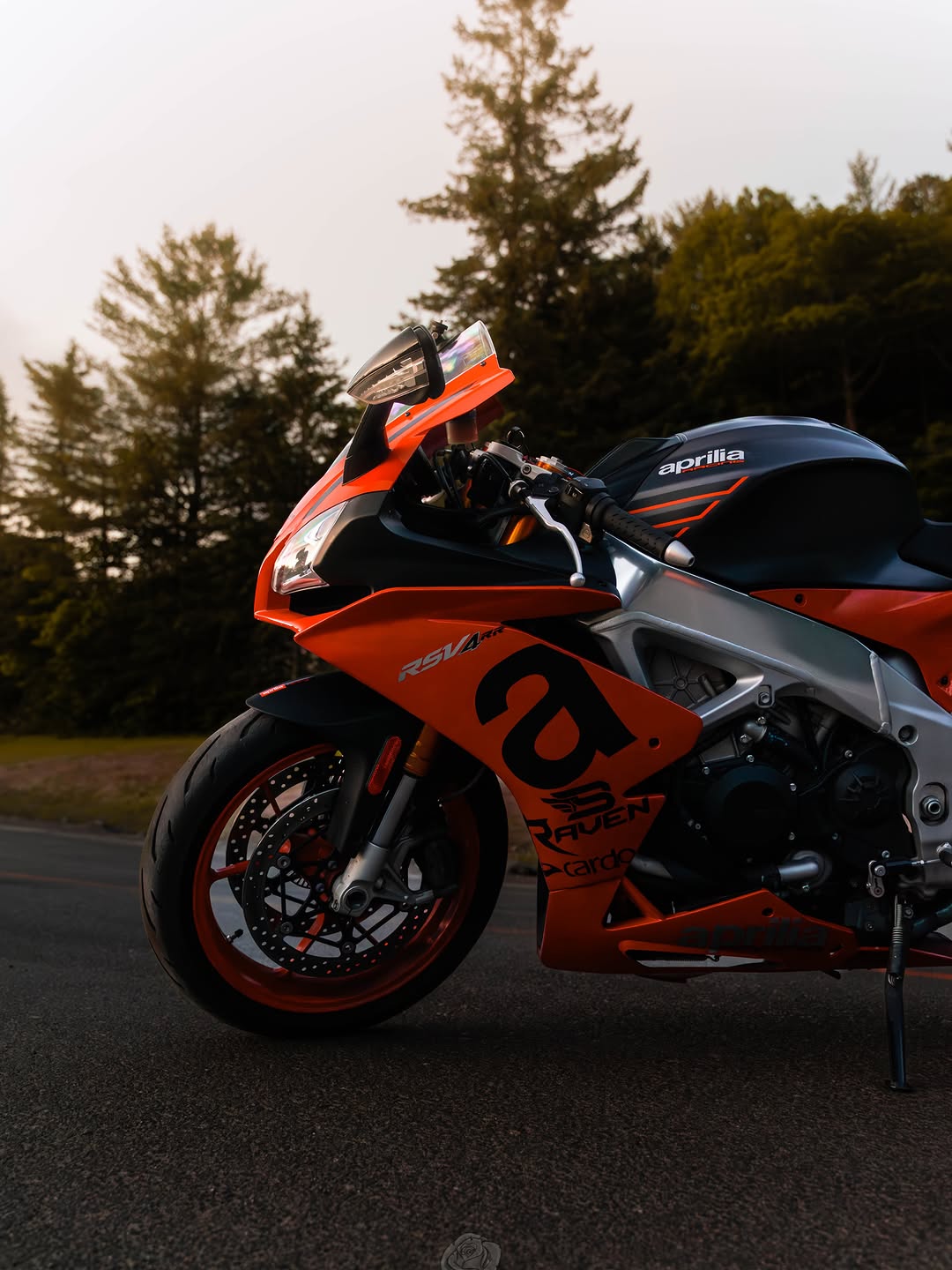 Amotopart Aprilia 2016-2020 RSV4 1000 Rood&Slever Kuipset