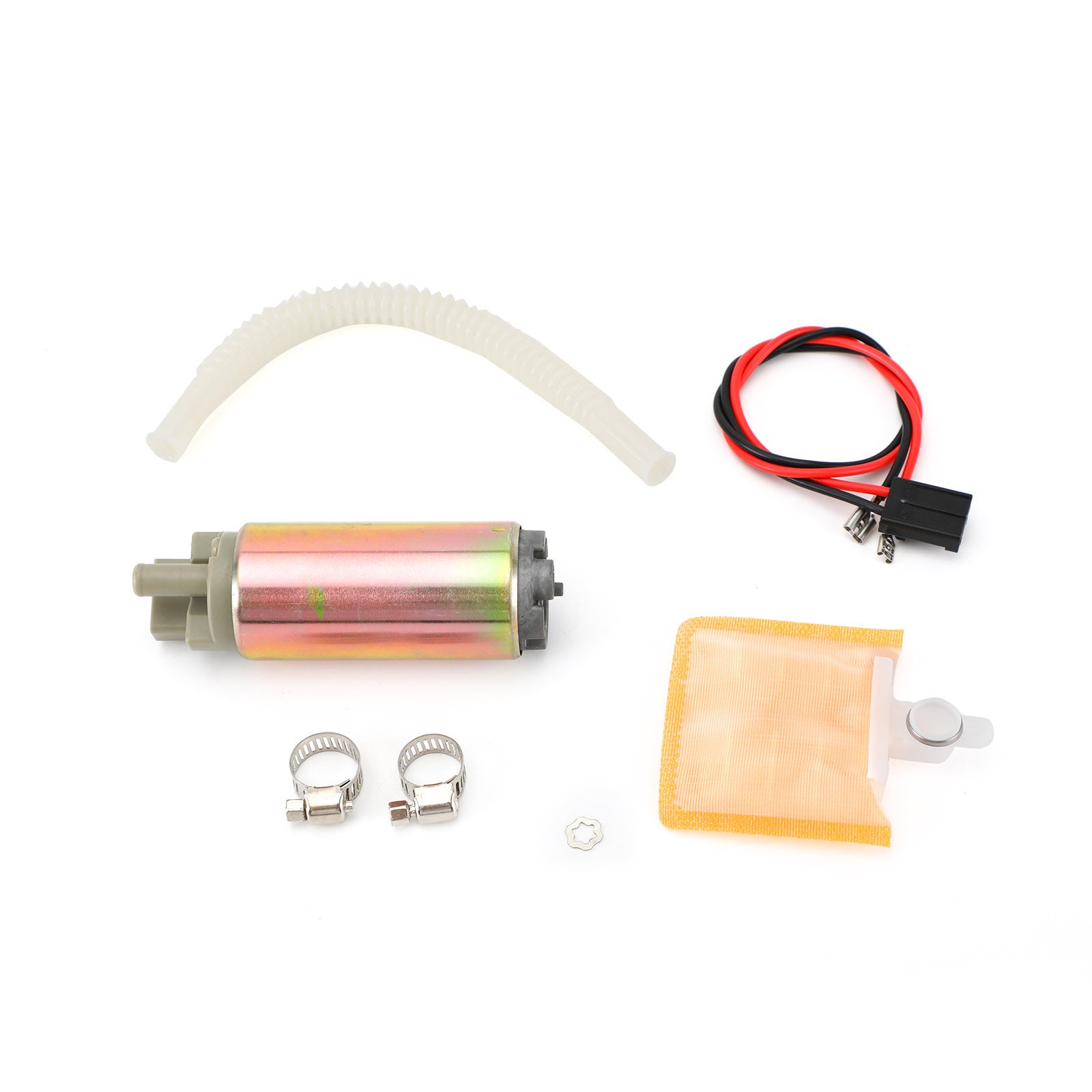 Touring FLH Softail FLS FXS EFI Fuel Pump + Flex Hose + Filter 62897-01