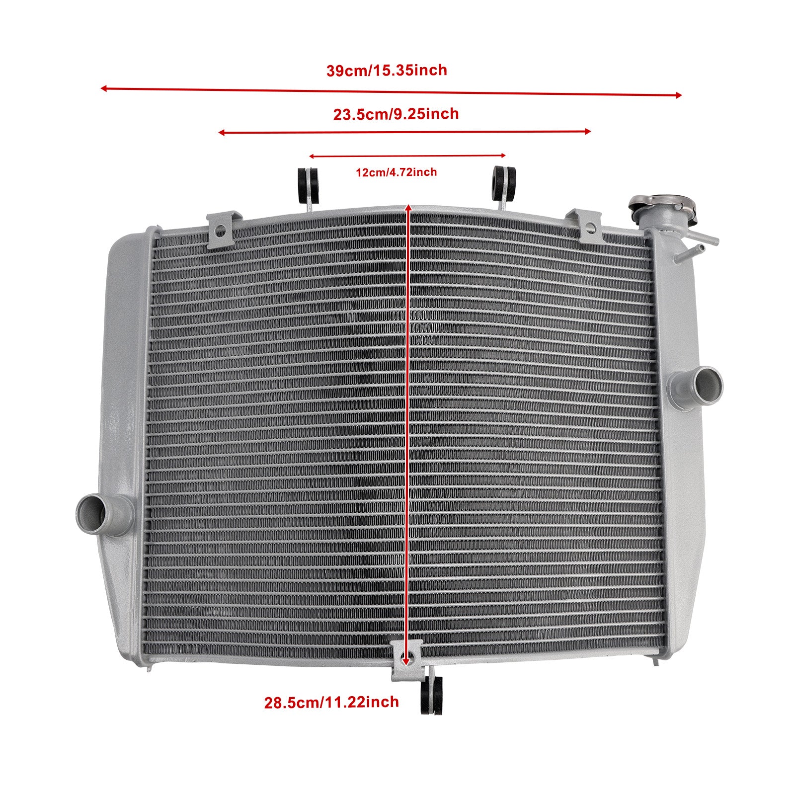 13-23 Kawasaki ZX-6R ZX6R Radiator Cooling Engine Cooler