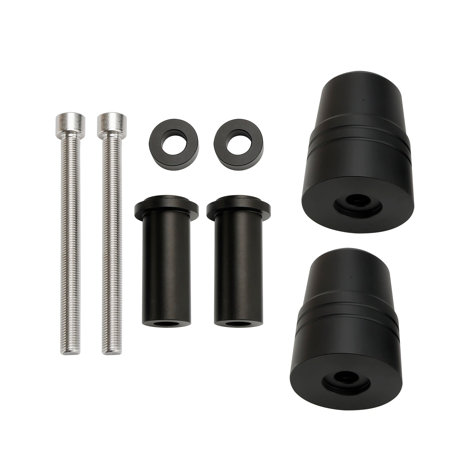 Protectores de marco antichoque deslizantes aptos para Kawasaki Ninja 400 Z900 Zx6R 636 Zx10R