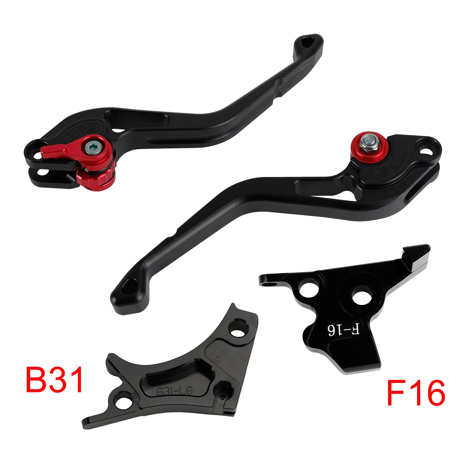 2017-2018 Red BMW G310R G310GS NEW Short Clutch Brake Lever