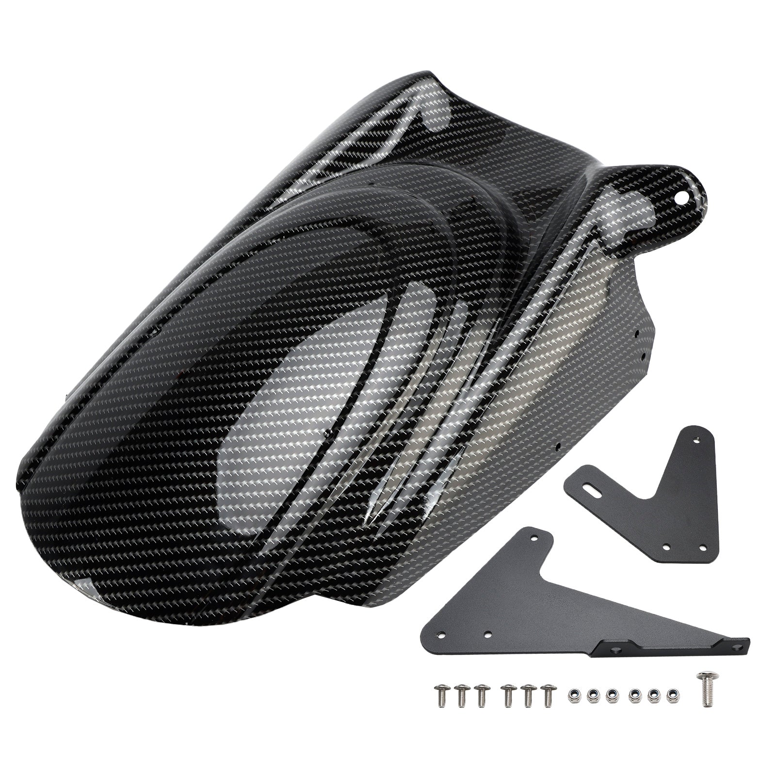 2015-2025 Kawasaki Versys 650 Kle650 Carbon Rear Hugger Fender Mudguard