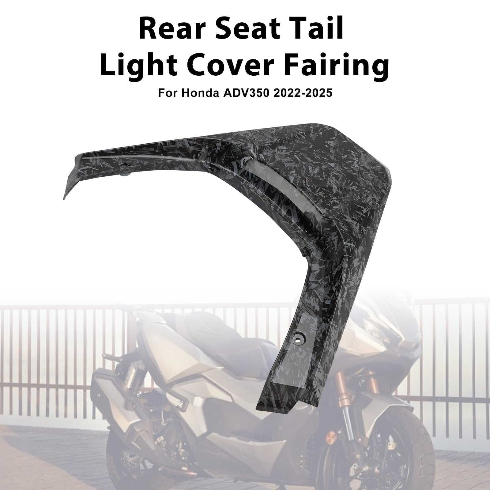 Honda ADV 350 2022-2025 Rear Seat Tail Light Cover Fairing