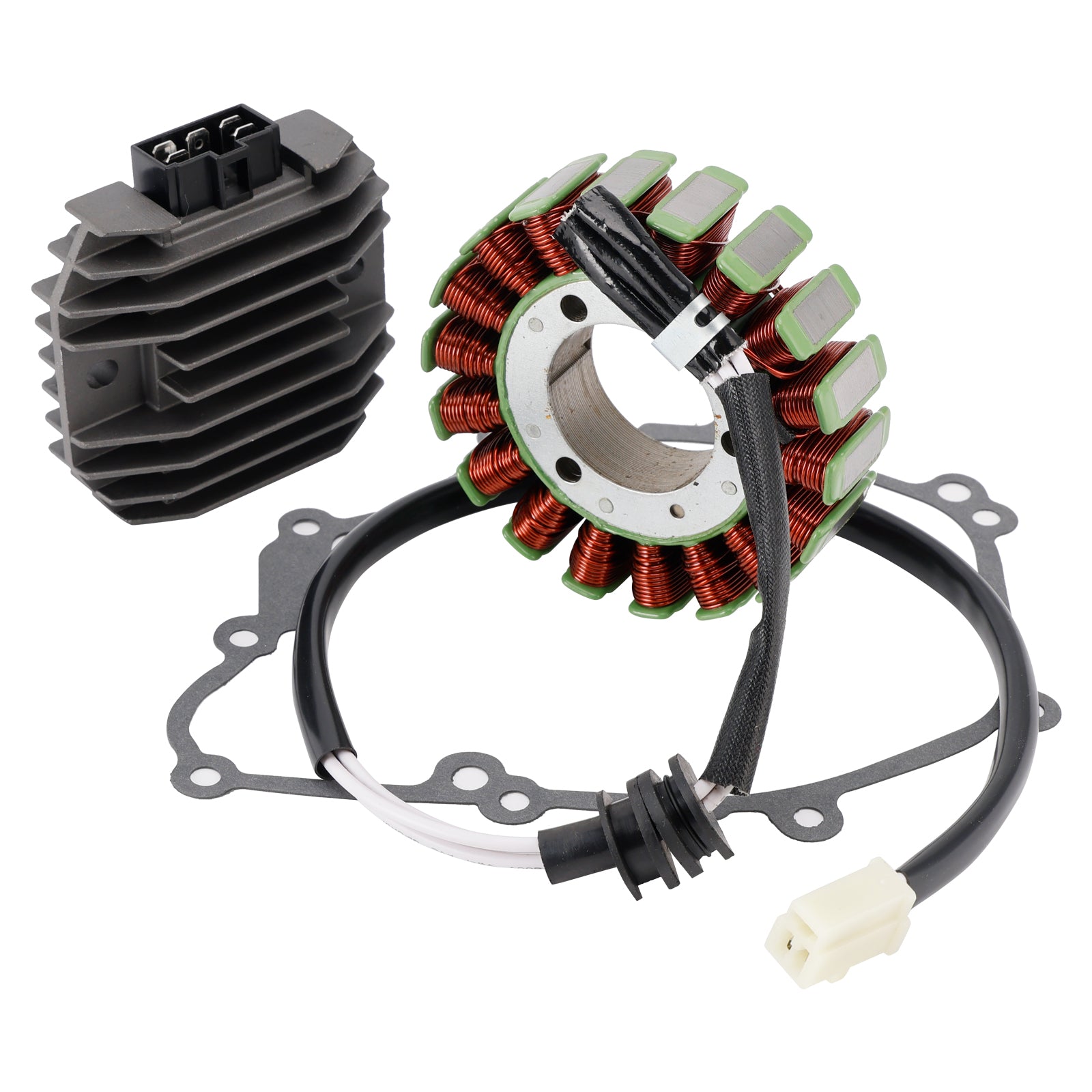 1999-2002 Yamaha Yzf R6 Yzf-R6 Stator Generator And Regulator With Gasket
